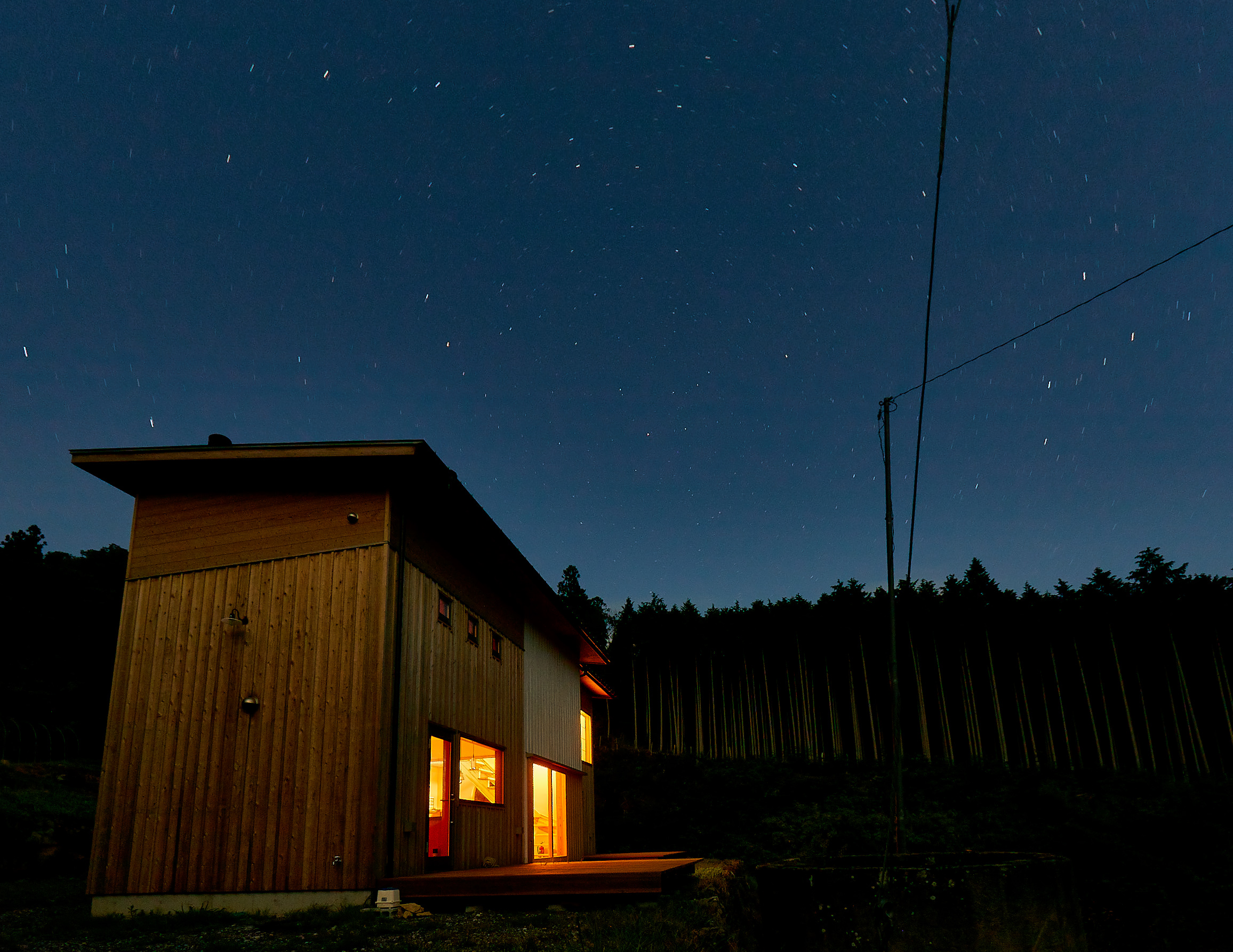 標高500m-星空につつまれる一夜